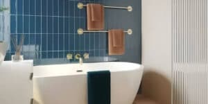 Blue Bathroom Tiles: From Navy to Serene Coastal Tones