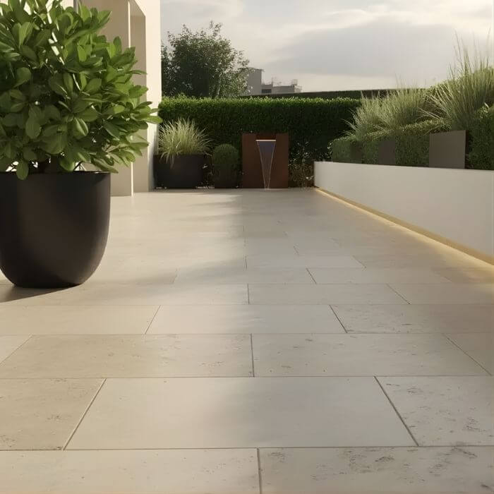 Stone Effect Bathroom Tile